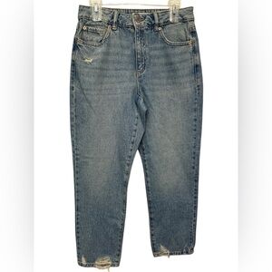 Garage Classic Straight Blue Denim Jeans